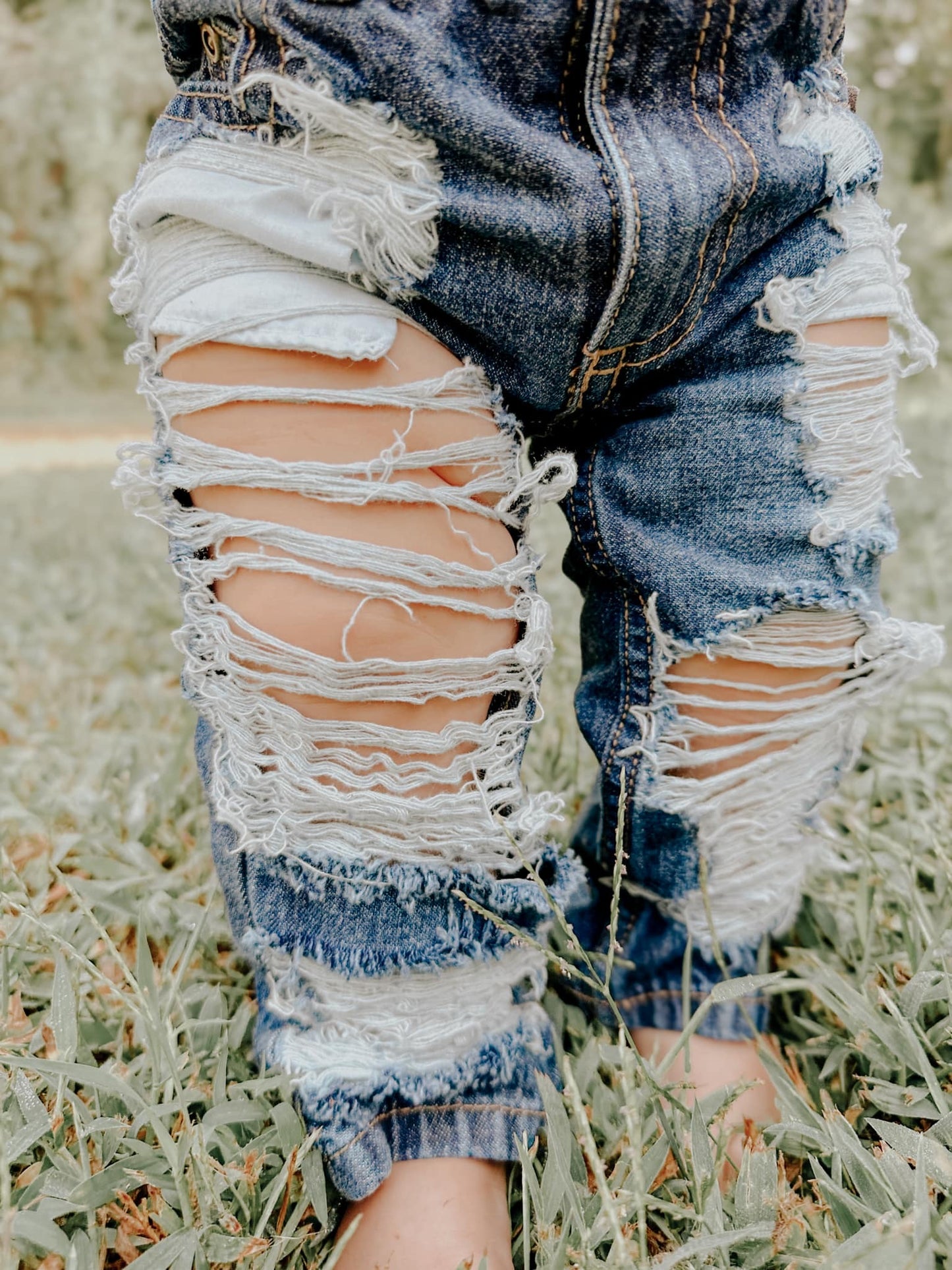 Distressed Jeans